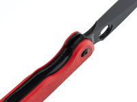 Складной нож Daggerr Sting XL red BW DLC, сталь D2, рукоять G10