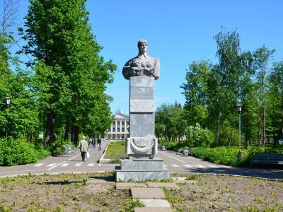 Сквер им. Наты Бабушкиной, 1960-е гг.