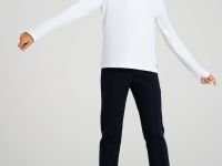 Фуфайка трикотажная для девочек (футболка с длинными рукавами)