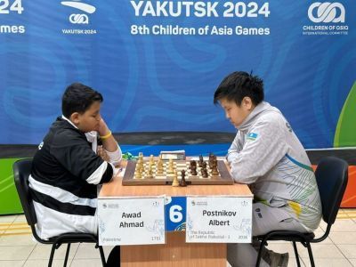 Шахматисты из восьми стран мира борются за медали на играх «Дети Азии»