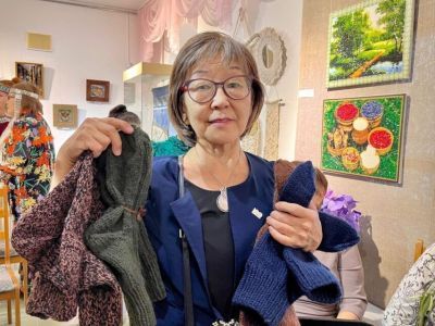 Женщины Якутска изготовили тёплые вещи для мобилизованных якутян