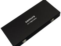 Набор из 3-х кухонных ножей Samura Mo-V в подарочной коробке  "Поварская тройка", сталь AUS-8, рукоять G10