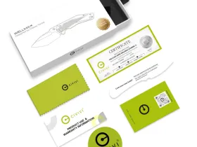 Складной нож CIVIVI Wellmax, сталь 14C28N, рукоять алюминий/Ultem