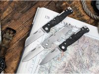 Складной нож Boker Atlas Backlock Clippoint, сталь D2, рукоять сталь