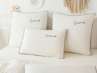 Комплект постельного белья Однотонный Сатин Вышивка CH037 VIVA - HOME TEXTILE. Универмаг V4