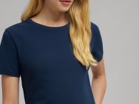 Приталенная футболка из джерси