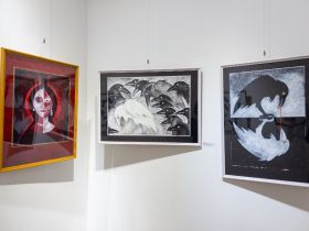 В Якутске открылась выставка «КутТал», исследующая феномен страха через искусство