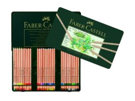Набор карандашей пастельных Faber-castell "Pitt" 60 цв в металле
