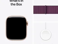 Смарт-часы Apple Watch Series 10 42mm Rose Gold Aluminum Case with Plum Sport Loop