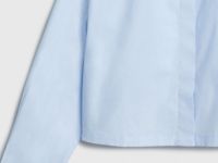 Укороченная рубашка для девочек, Голубой