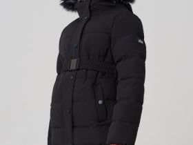 Куртка текстильная с полиуретановым покрытием для девочек