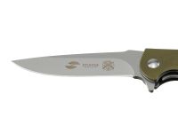 Нож складной Stinger 100 мм, сталь 440A, рукоять G10, хаки