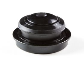 Рулевая колонка Clark's CH-202M 1-1/8 - 1-1/2 полуинтегрированная (черный посадочный 44 и 56 мм)