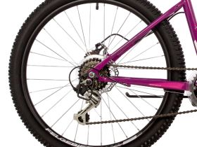 Подростковый велосипед Novatrack Jenny 24 Disc, год 2023, цвет Розовый, ростовка 12