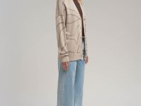 Легкий свободный кардиган с хлопком