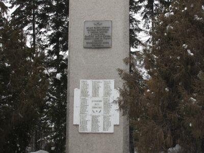 Стела в честь преподавателей и студентов Омского сельскохозяйственного института, погибших на фронтах Великой Отечественной  войны