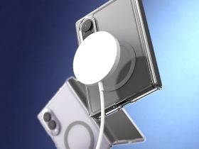 Чехол Araree Duple 360 M для Galaxy Z Fold8 прозрачный+черный