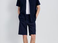 Шорты из хлопка с эластичным поясом