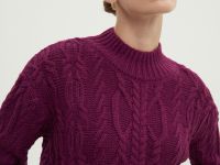 Джемпер свободного силуэта с шерстью