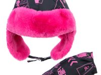 Шапка текстильная для девочек