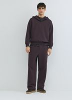 Широкие трикотажные брюки Wide leg, Фиолетовый