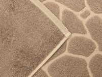 Коврик махровый Acate, коричневый