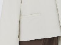 Утеплённая куртка с шарфом, Бежевый