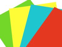 Набор картона цветного "Подсолнухи" А4 12 л 4 цв