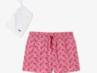 Мужские плавки Lacoste из переработанного полиэстера