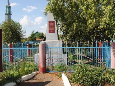 Братская могила красноармейцев, погибших во время гражданской войны в 1919 году