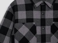 Утепленная рубашка с карманами