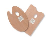 Палитра деревянная МДФ VISTA-ARTISTA 30х40 см, овальная