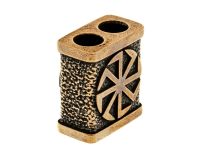 Бусина для темляка Коловрат, бронза