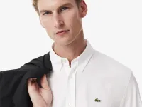 Мужская хлопковая рубашка Lacoste