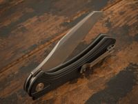 Складной нож CJRB Barranca, сталь D2, G10, черный