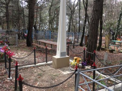 Братская могила красных партизан, погибших за власть Советов в годы гражданской войны