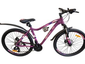 Женский велосипед Stels Miss 7500 D 27.5 V010, год 2025, цвет Фиолетовый, ростовка 18