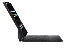 Клавиатура Apple Magic Keyboard with Trackpad для iPad Pro 11 (2024) русская (нейлон с подставкой) (черный) (MWR23)