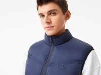 Мужской классический жилет Lacoste на молнии