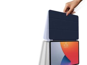Чехол-книжка Smart Folio Cover для Apple iPad Pro 11 (2024/2025) (полиуретан с подставкой) (Navy Blue)