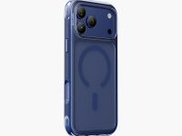 Чехол-накладка Keephone Monica Airbag Magsafe для Apple iPhone 17 Pro пластиковый (синий)