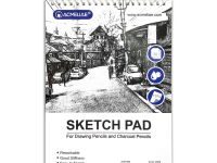 Скетчбук для рисования и графики Acmeliae 16K 260х187 мм 30 л 150 г, для карандашей и угля