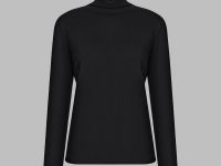 Водолазка прямого кроя