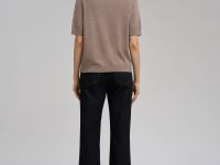 Легкий кардиган прямого кроя с коротким рукавом