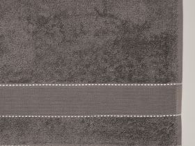 Полотенце махровое Tesoro, серое