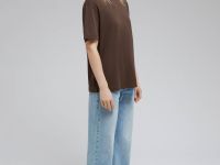 Футболка свободного кроя из хлопка