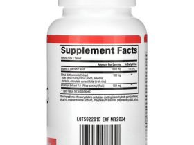 Natural Factors, витамин C с биофлавоноидами и шиповником, 1000 мг, 90 таблеток