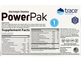 Trace Minerals ®, Electrolyte Stamina PowerPak, виноград Конкорд, 30 пакетиков. 5,3 г (0,19 унции) каждый