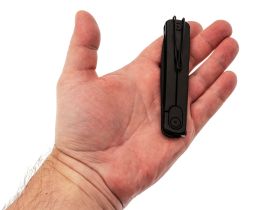 Складной нож SRM 135L-GB, сталь 14C28N, рукоять G10, черный