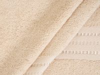 Полотенце махровое Базена/Basena, крем-брюле